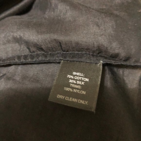 Unique Black Long sleeve tunic blouse lace insets - Picture 10 of 10